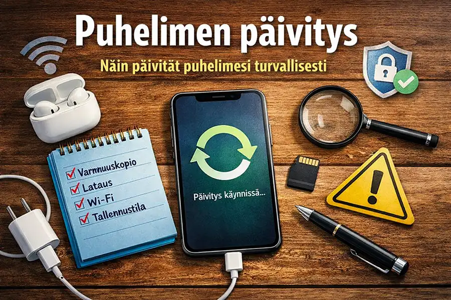 Puhelimen päivitys