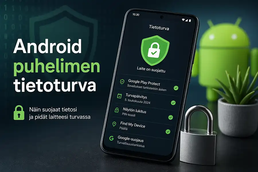 Android puhelimen tietoturva