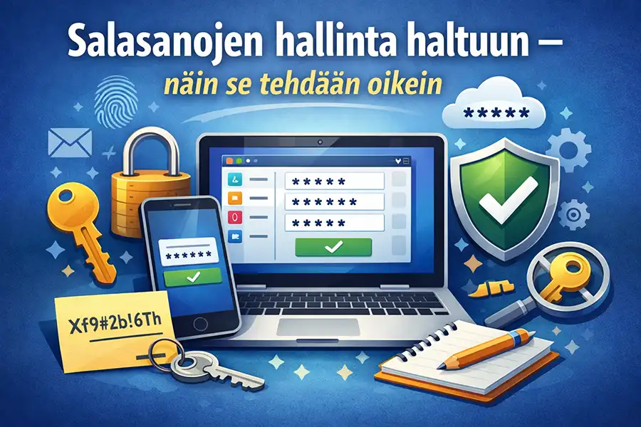 Salasanojen hallinta